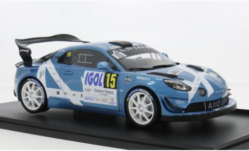Coche miniatura Alpine A110 1/18 Solido RGT #15 1:18 Alpine A110 1/18 Solido RGT #15 1:18 coche miniatura