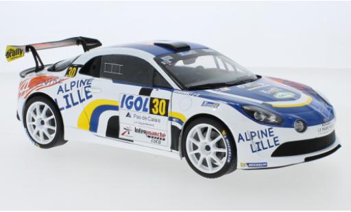 Coche miniatura Alpine A110 1/18 Solido RGT No.30 Rallye du Touquet 2020 F.Delecour Alpine A110 1/18 Solido RGT No.30 Rallye du Touquet 2020 F.Delecour coche miniatura