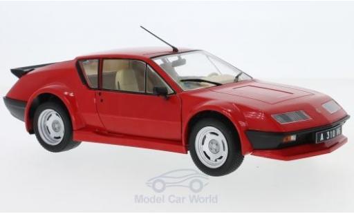 Coche miniatura Alpine A310 Pack GT 1/18 Solido Renault Pack GT rojo 1983 Alpine A310 Pack GT 1/18 Solido Renault Pack GT rojo 1983 coche miniatura