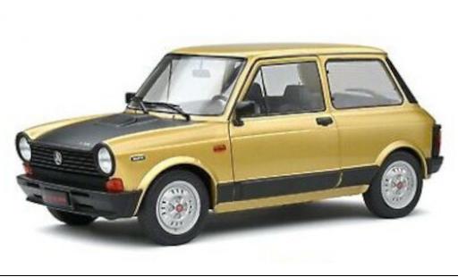 Coche miniatura Autobianchi A112 1/18 Solido Abarth metalico beige/negro 1980 Autobianchi A112 1/18 Solido Abarth metalico beige/negro 1980 coche miniatura
