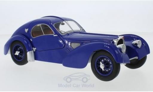 Coche miniatura Bugatti 57 1/18 Solido Type SC Atlantic azul RHD 1938 Bugatti 57 1/18 Solido Type SC Atlantic azul RHD 1938 coche miniatura