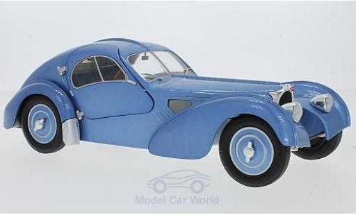 Bugatti 57 SC 1/18 Solido Type SC Atlantic metalico azul RHD coche miniatura