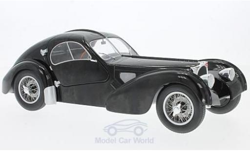 Bugatti 57 SC 1/18 Solido Type SC Atlantic negro RHD coche miniatura
