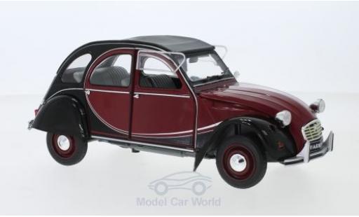 Coche miniatura Citroen 2CV 1/18 Solido 6 Charleston rojo/negro 1982 Citroen 2CV 1/18 Solido 6 Charleston rojo/negro 1982 coche miniatura
