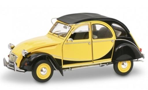 Coche miniatura Citroen 2CV 1/18 Solido 6 Charlston amarillo/negro Citroen 2CV 1/18 Solido 6 Charlston amarillo/negro coche miniatura