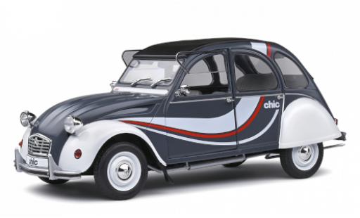Coche miniatura Citroen 2CV 1/18 Solido 6 Chic Citroen 2CV 1/18 Solido 6 Chic coche miniatura