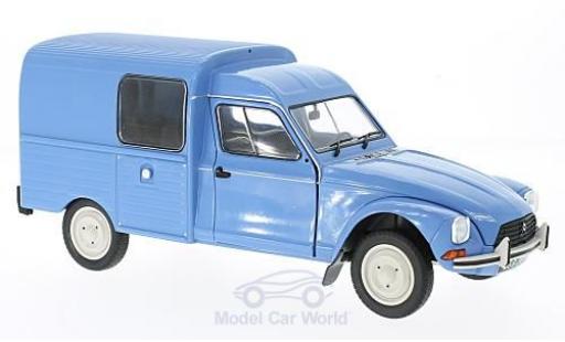 Coche miniatura Citroen Acadiane 1/18 Solido azul 1984 Citroen Acadiane 1/18 Solido azul 1984 coche miniatura