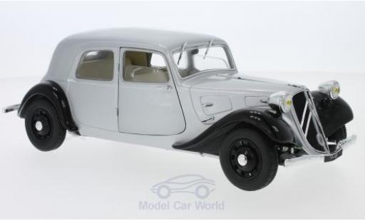 Coche miniatura Citroen Traction 1/18 Solido 11CV gris/negro 1937 Citroen Traction 1/18 Solido 11CV gris/negro 1937 coche miniatura