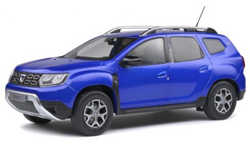 Coche miniatura Dacia Duster 1/18 Solido MKII metalico azul 2018 Dacia Duster 1/18 Solido MKII metalico azul 2018 coche miniatura