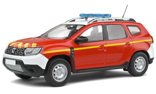 Dacia Duster 1/18 Solido Pompiers coche miniatura