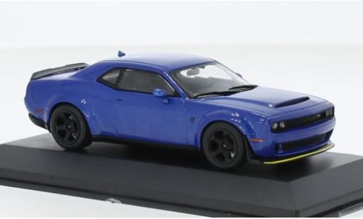 Dodge Challenger 1/43 Solido SRT Demon V8 6.2 metallise blau 2018 1:43 coche miniatura