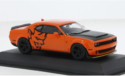 Dodge Challenger 1/43 Solido SRT Demon V8 6.2 naranja 1:43 coche miniatura
