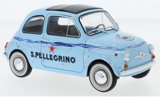 Fiat 500 1/18 Solido F San Pellegrino coche miniatura