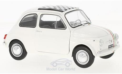 Coche miniatura Fiat 500 L 1/18 Solido L Italia blanco/Dekor Italia 1968 Fiat 500 L 1/18 Solido L Italia blanco/Dekor Italia 1968 coche miniatura