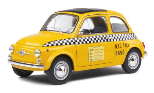 Coche miniatura Fiat 500 1/18 Solido L NYC Taxi 1965 Fiat 500 1/18 Solido L NYC Taxi 1965 coche miniatura
