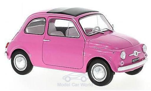 Fiat 500 L 1/18 Solido L rosa 1969 coche miniatura