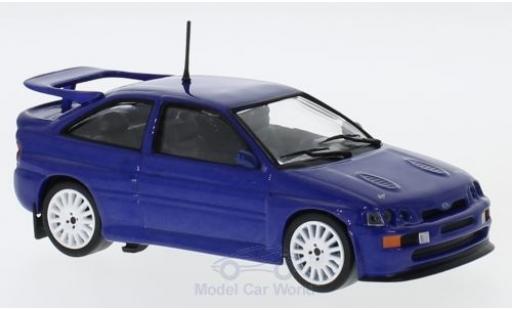 Ford Escort 1/43 Solido RS Cosworth metalico azul 1992 coche miniatura