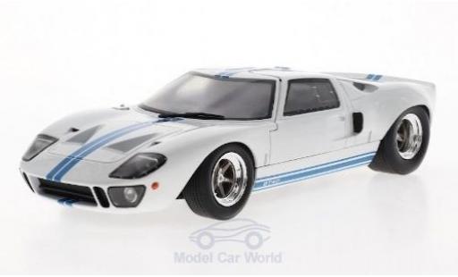 Coche miniatura Ford GT40 1/18 Solido MK I blanco/azul 1968 Ford GT40 1/18 Solido MK I blanco/azul 1968 coche miniatura