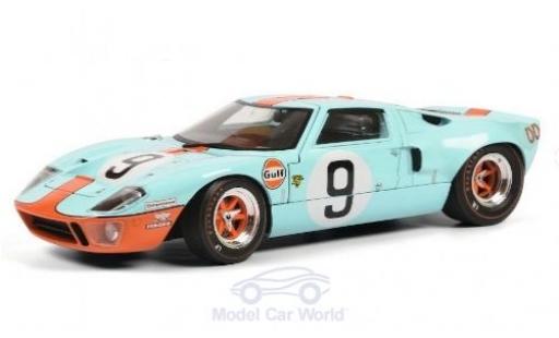Coche miniatura Ford GT40 1/18 Solido No.9 Gulf 24h Le Mans 1968 P.Rodriguez/L.Bianchi Ford GT40 1/18 Solido No.9 Gulf 24h Le Mans 1968 P.Rodriguez/L.Bianchi coche miniatura