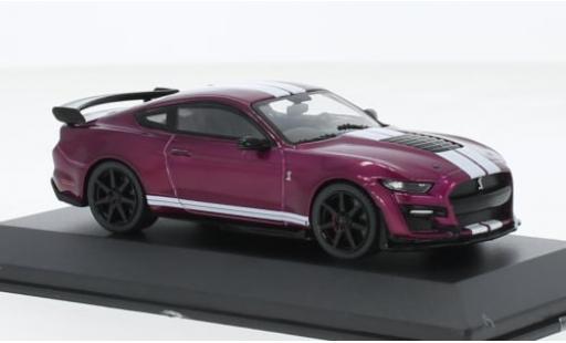 Coche miniatura Shelby GT 500 1/43 Solido Ford Mustang Fast Track metallise lila 2020 1:43 Shelby GT 500 1/43 Solido Ford Mustang Fast Track metallise lila 2020 1:43 coche miniatura