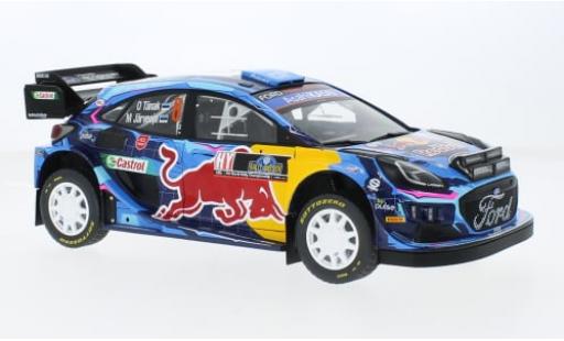 Ford Puma 1/18 Solido Rally1 No.8 Red Bull Rallye WM Rallye Schweden 2023 1:18 coche miniatura