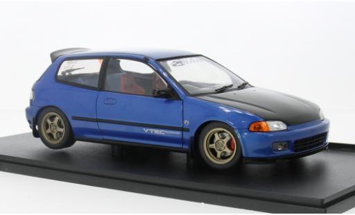 Coche miniatura Honda Civic 1/18 Solido (EG6) blau 1:18 Honda Civic 1/18 Solido (EG6) blau 1:18 coche miniatura