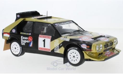 Lancia Delta 1/18 Solido S4 No.1 Esso Rallye de Asturias 1986 F.Tabaton/L.Tedeschini coche miniatura