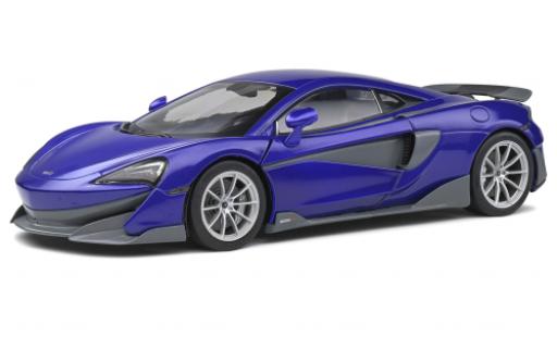 McLaren 600 1/18 Solido LT purpura 2018 coche miniatura