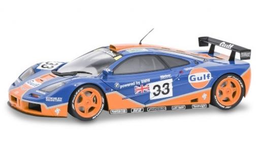 Coche miniatura McLaren F1 1/18 Solido GTR No.33 Gulf 24h Le Mans 1996 R.Bellm/J.Weaver/J.J.Lehto McLaren F1 1/18 Solido GTR No.33 Gulf 24h Le Mans 1996 R.Bellm/J.Weaver/J.J.Lehto coche miniatura