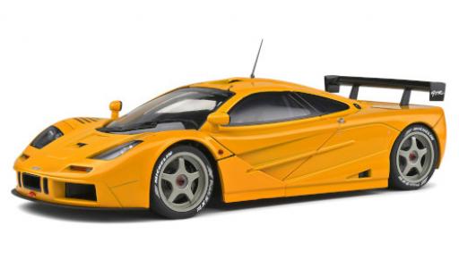 Coche miniatura McLaren F1 1/18 Solido GTR naranja 1995 McLaren F1 1/18 Solido GTR naranja 1995 coche miniatura