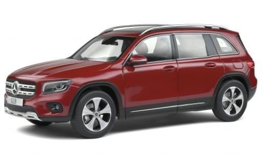 Coche miniatura Mercedes Classe G 1/18 Solido GLB (X247) metalico rojo 2019 Mercedes Classe G 1/18 Solido GLB (X247) metalico rojo 2019 coche miniatura