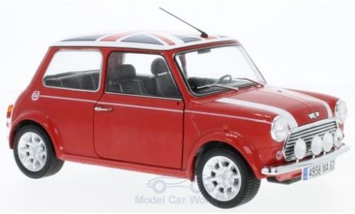Coche miniatura Mini Cooper S 1/18 Solido 1.3i Sport Pack rojo/Dekor 1997 Mini Cooper S 1/18 Solido 1.3i Sport Pack rojo/Dekor 1997 coche miniatura