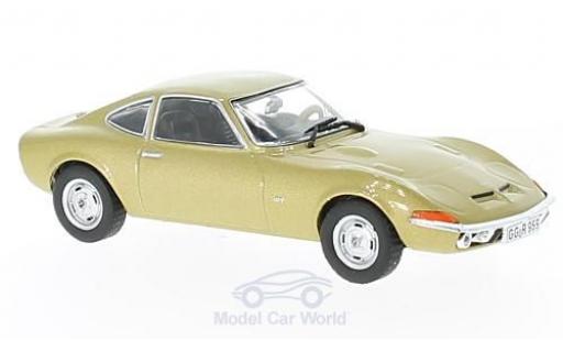Opel GT 1/43 Solido gold 1968 coche miniatura