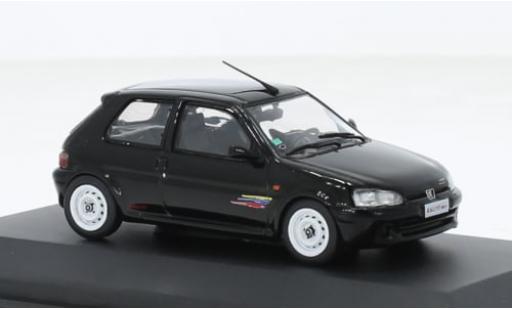 Peugeot 106 1/43 Solido Rallye Phase 2 schwarz 2001 1:43 coche miniatura