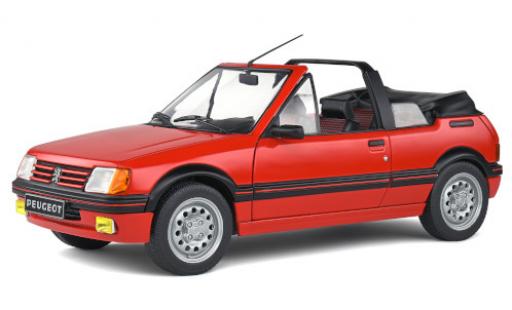 Peugeot 205 1/18 Solido CTI rojo 1986 coche miniatura
