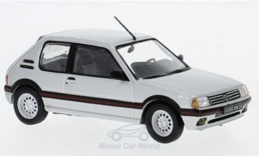 Coche miniatura Peugeot 205 GTI 1/43 Solido GTi 16 gris Peugeot 205 GTI 1/43 Solido GTi 16 gris coche miniatura