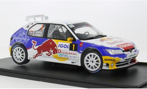 Coche miniatura Peugeot 306 1/18 Solido Maxi #1 1:18 Peugeot 306 1/18 Solido Maxi #1 1:18 coche miniatura