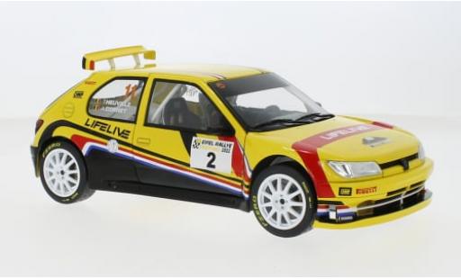 Peugeot 306 1/18 Solido Maxi No.2 Eifel Rallye Festival 2022 1:18 coche miniatura