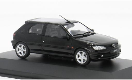 Coche miniatura Peugeot 306 1/43 Solido S16 schwarz 1:43 Peugeot 306 1/43 Solido S16 schwarz 1:43 coche miniatura