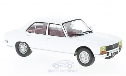 Coche miniatura Peugeot 504 Berline 1/43 Solido Berline blanco Peugeot 504 Berline 1/43 Solido Berline blanco coche miniatura