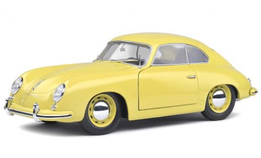 Coche miniatura Porsche 356 1/18 Solido Pre-A amarillo 1953 Porsche 356 1/18 Solido Pre-A amarillo 1953 coche miniatura