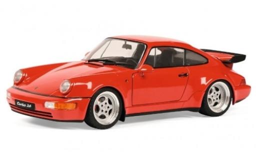 Porsche 964 Turbo 1/18 Solido 911 () 3.6 Turbo rojo 1990 coche miniatura