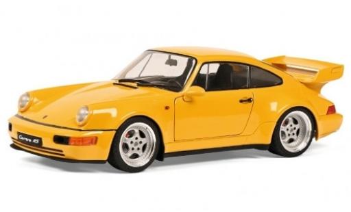 Coche miniatura Porsche 964 RS 1/18 Solido 911 () 3.8 Carrera RS amarillo 1990 Porsche 964 RS 1/18 Solido 911 () 3.8 Carrera RS amarillo 1990 coche miniatura
