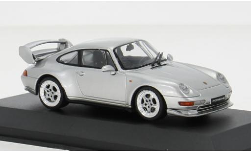 Porsche 993 1/43 Solido 911  RS Clubsport silber 1:43 coche miniatura
