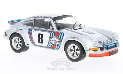 Coche miniatura Porsche 911 Targa 1/18 Solido Carrera RSR No.8 Martini Targa Florio 1973 H.Müller/G.van Lennep Porsche 911 Targa 1/18 Solido Carrera RSR No.8 Martini Targa Florio 1973 H.Müller/G.van Lennep coche miniatura