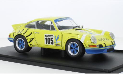Porsche 911 1/18 Solido RSR No.105 Tour de France Auto 1973 1:18 coche miniatura