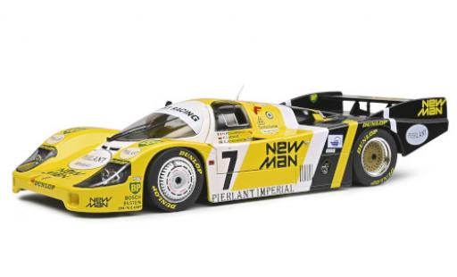 Coche miniatura Porsche 956 1984 1/18 Solido LH RHD No.7 Joest Racing New Man 24h Le Mans 1984 H.Pescarolo/K.Ludwig/S.Johansson Porsche 956 1984 1/18 Solido LH RHD No.7 Joest Racing New Man 24h Le Mans 1984 H.Pescarolo/K.Ludwig/S.Johansson coche miniatura