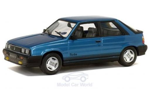 Coche miniatura Renault 11 1/43 Solido Turbo metalico azul 1985 Renault 11 1/43 Solido Turbo metalico azul 1985 coche miniatura