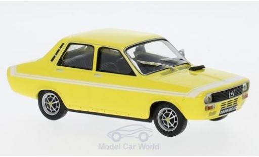 Coche miniatura Renault 12 Gordini 1/43 Solido Gordini amarillo 1970 Renault 12 Gordini 1/43 Solido Gordini amarillo 1970 coche miniatura