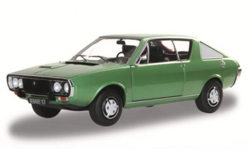 Coche miniatura Renault 17 1/18 Solido metalico verde 1976 Renault 17 1/18 Solido metalico verde 1976 coche miniatura